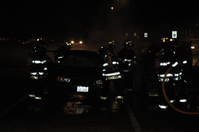 Double Car Fire Kohls Parking Lot